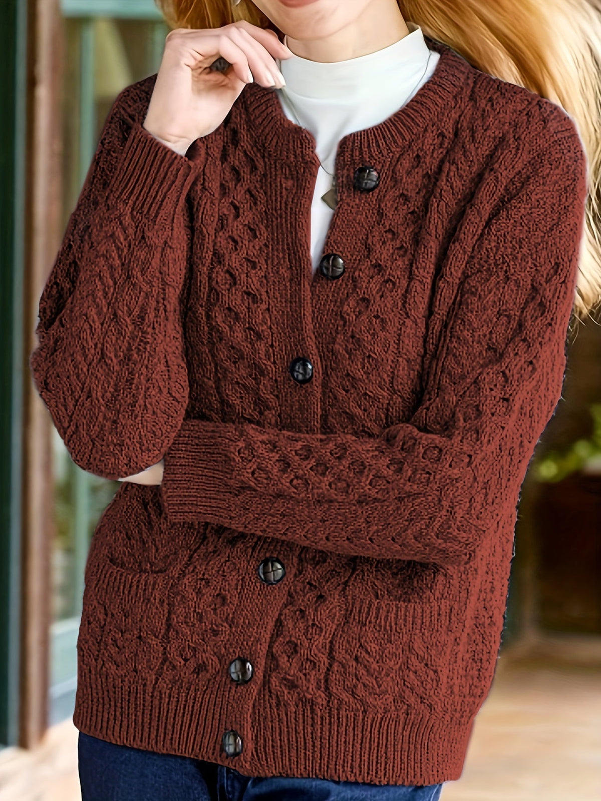 Women's Button Front Knit Cardigan