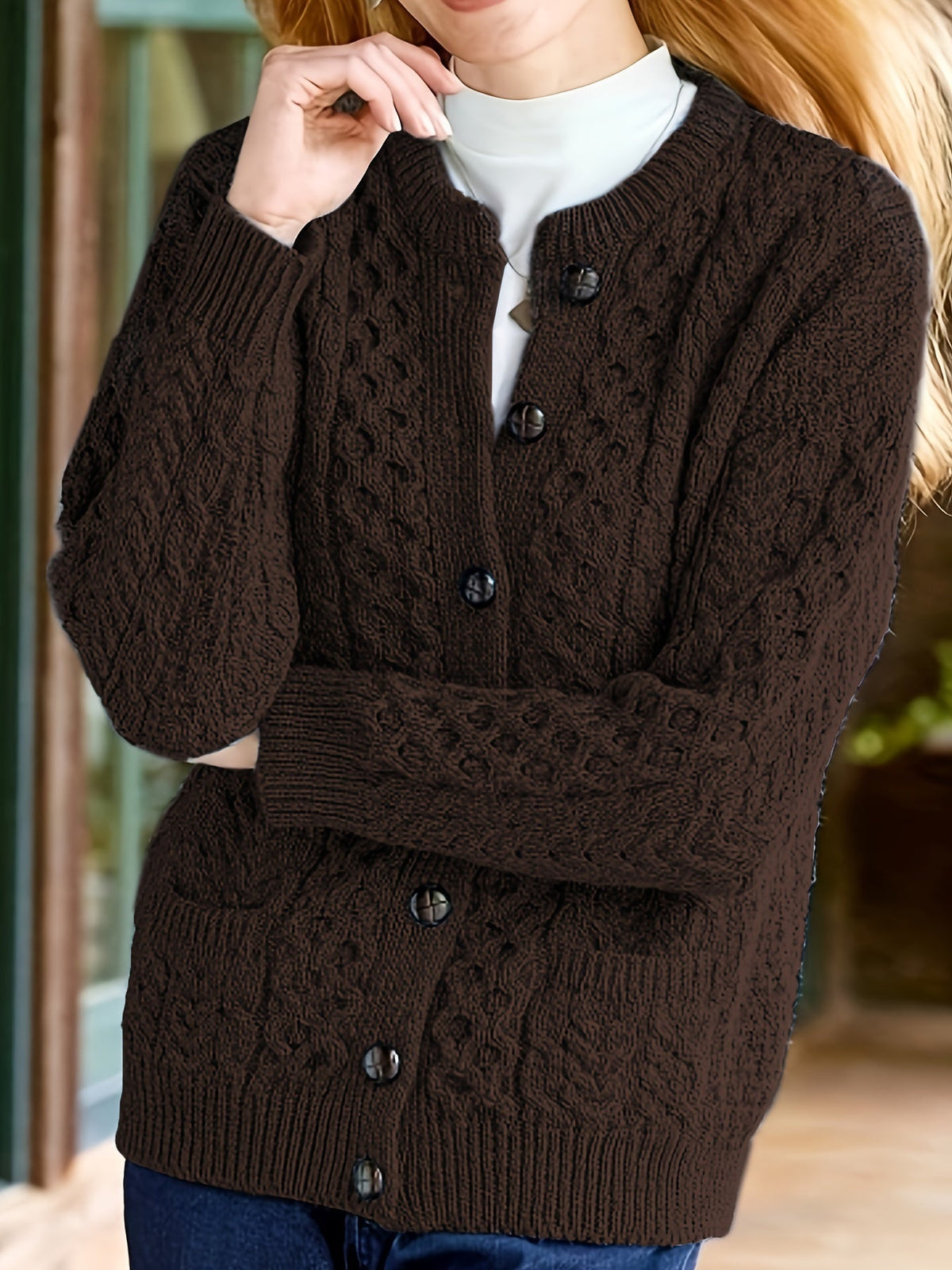 Women's Button Front Knit Cardigan