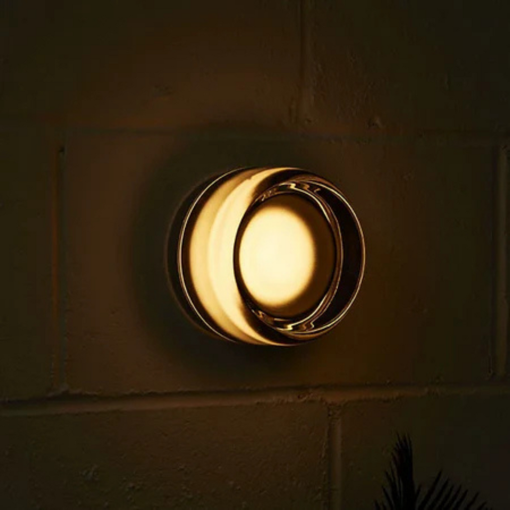 Aplique de pared LED moderno empotrado con luz ambiental suave