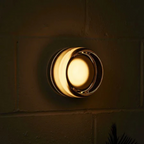 Aplique de pared LED moderno empotrado con luz ambiental suave