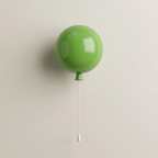 Plafonnier ballon avec cordon de tirage