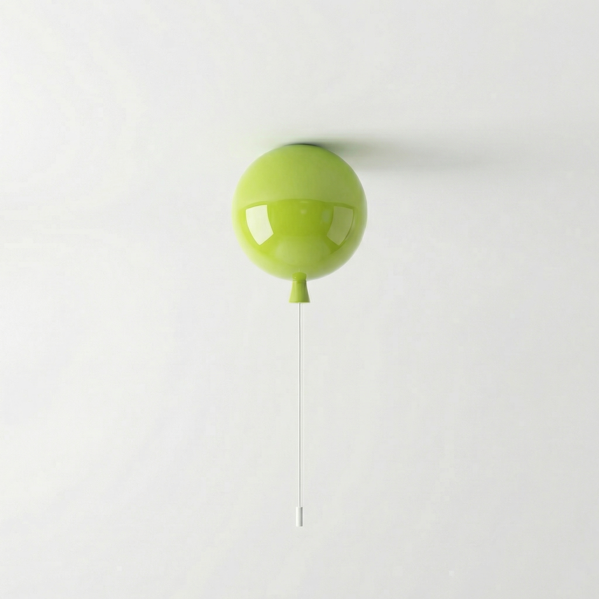 Plafonnier ballon avec cordon de tirage