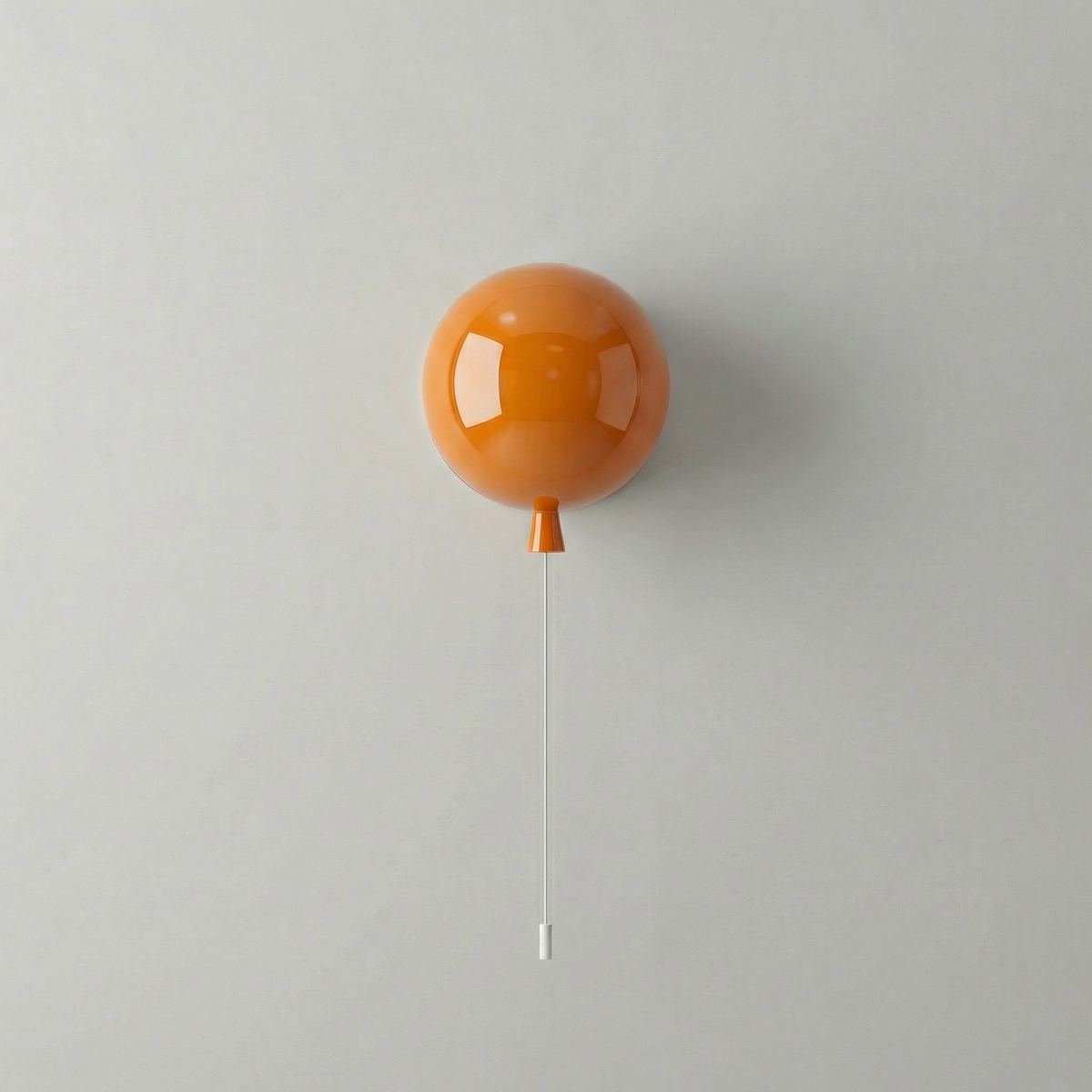 Plafonnier ballon avec cordon de tirage