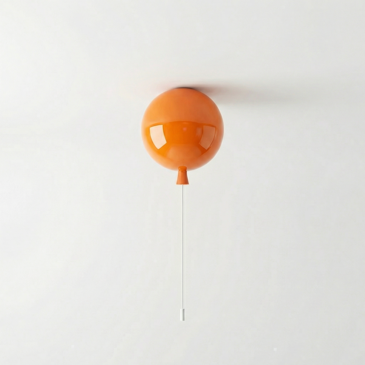 Plafonnier ballon avec cordon de tirage
