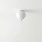 Plafonnier ballon avec cordon de tirage