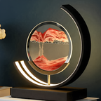 LED-Tischlampe mit Sandkunst