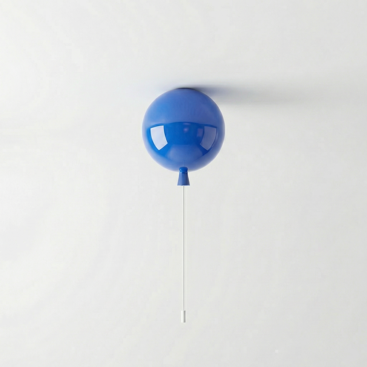 Plafonnier ballon avec cordon de tirage