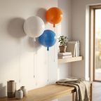 Plafonnier ballon avec cordon de tirage