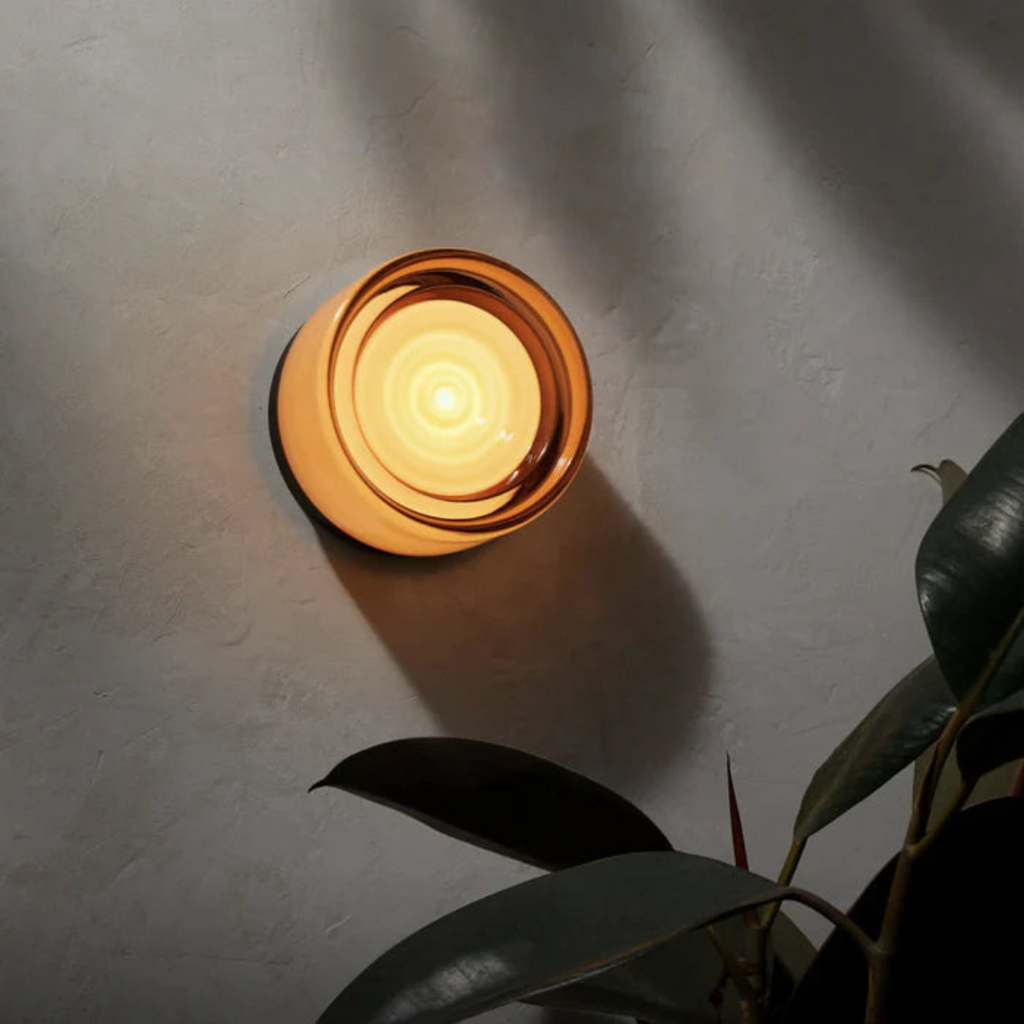 Aplique de pared LED moderno empotrado con luz ambiental suave