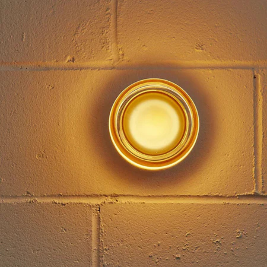 Aplique de pared LED moderno empotrado con luz ambiental suave