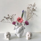 Anatomical Heart Sculptural Resin Vase