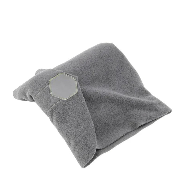 Ergonominen matkustamiseen tarkoitettu kaulaa ympäröivä tukityyny