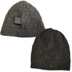 Bonnet tricoté chauffant rechargeable