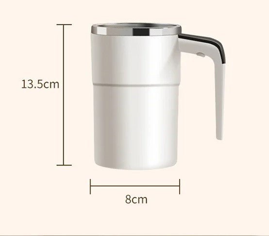 Tasse à café rechargeable à mélange automatique