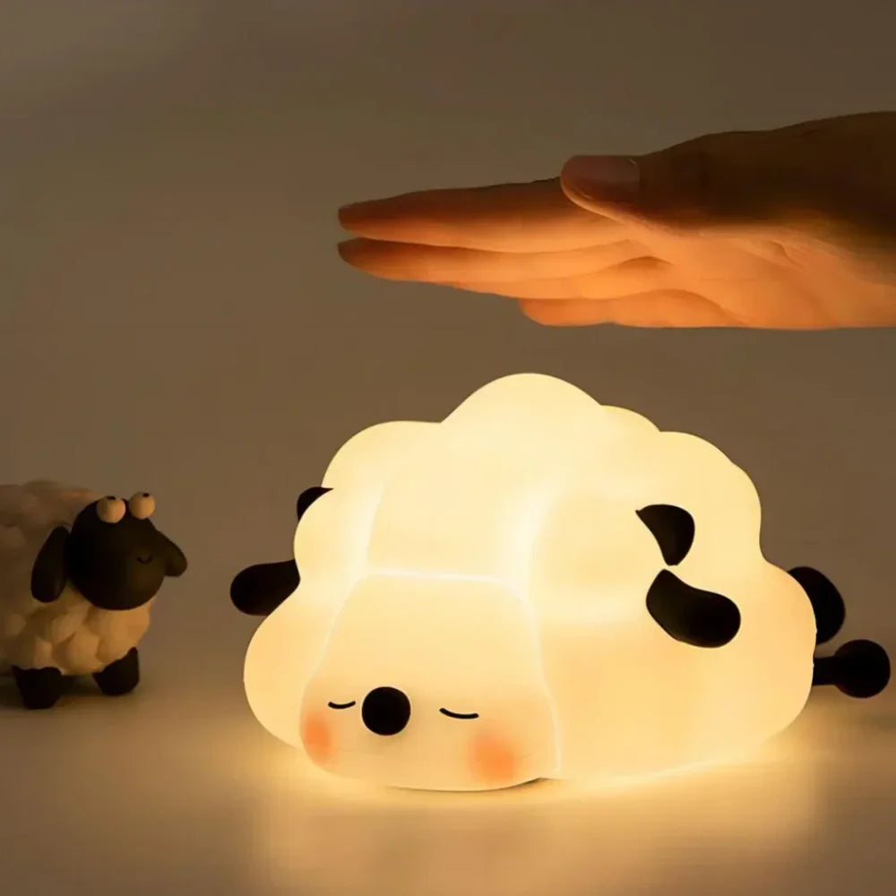 Rechargeable Animal LED Night Light with Tap Control