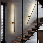 Lampada da parete lineare minimalista a LED per esterni