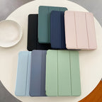 Funda protectora plegable en tres partes para tablet