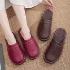 Pantofole da interno antiscivolo con texture