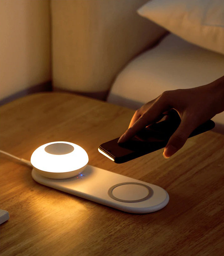 Magnetisk LED-bordslampa med laddning