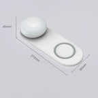 Magnetisk LED-bordslampa med laddning