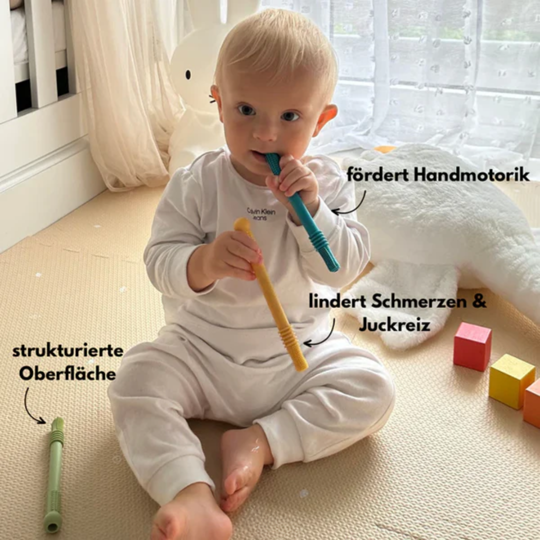Tubo massaggiagengive in silicone per neonati