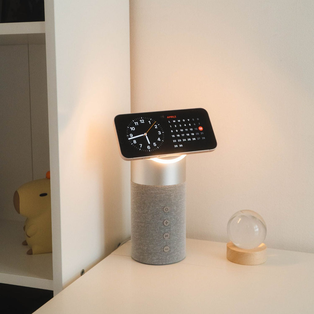 Altavoz Bluetooth PowerAudio con cargador inalámbrico magnético