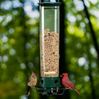 Squirrel Resistant Spinning Perch Hanging Bird Feeder