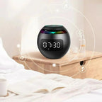 Despertador con lámpara de amanecer e iluminación RGB