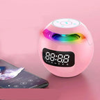 Despertador con lámpara de amanecer e iluminación RGB