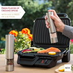 Electric Salt and Pepper Grinder Set