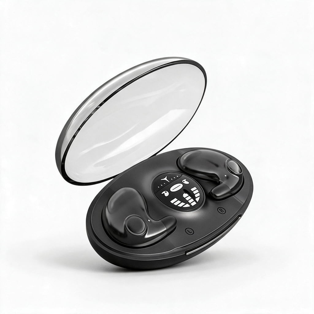 Auricular inalámbrico Bluetooth 5.3 para dormir con controles táctiles
