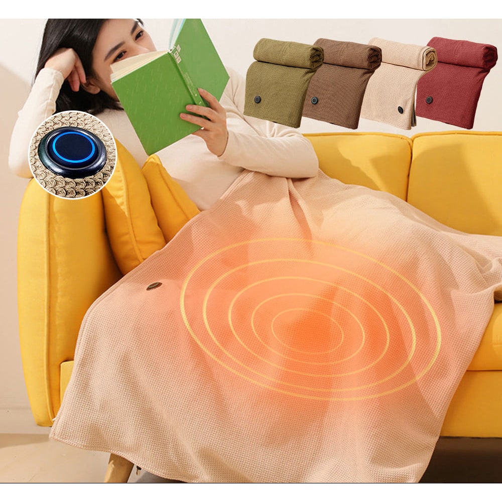 Coperta indossabile riscaldata USB