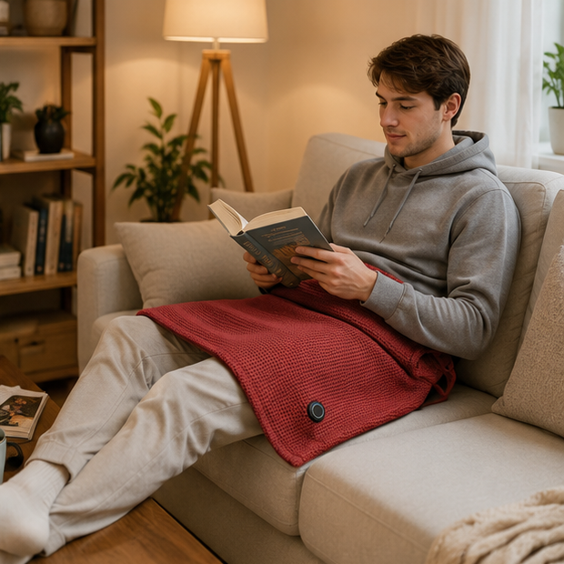 Coperta indossabile riscaldata USB