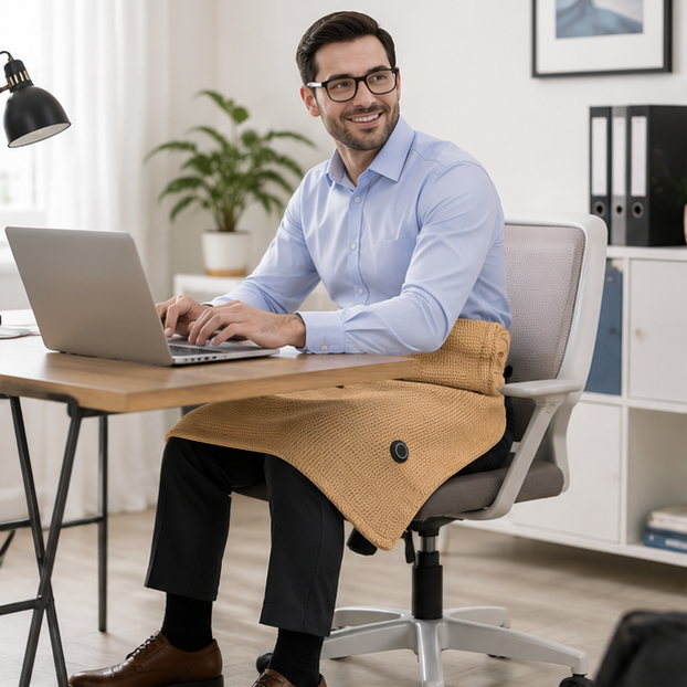 Coperta indossabile riscaldata USB