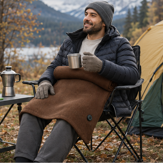 Coperta indossabile riscaldata USB