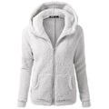 Women's Sherpa Fleece Hooded Jacket