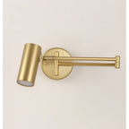 Aplique de pared con brazo oscilante ajustable
