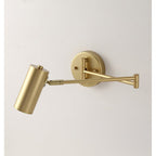 Aplique de pared con brazo oscilante ajustable