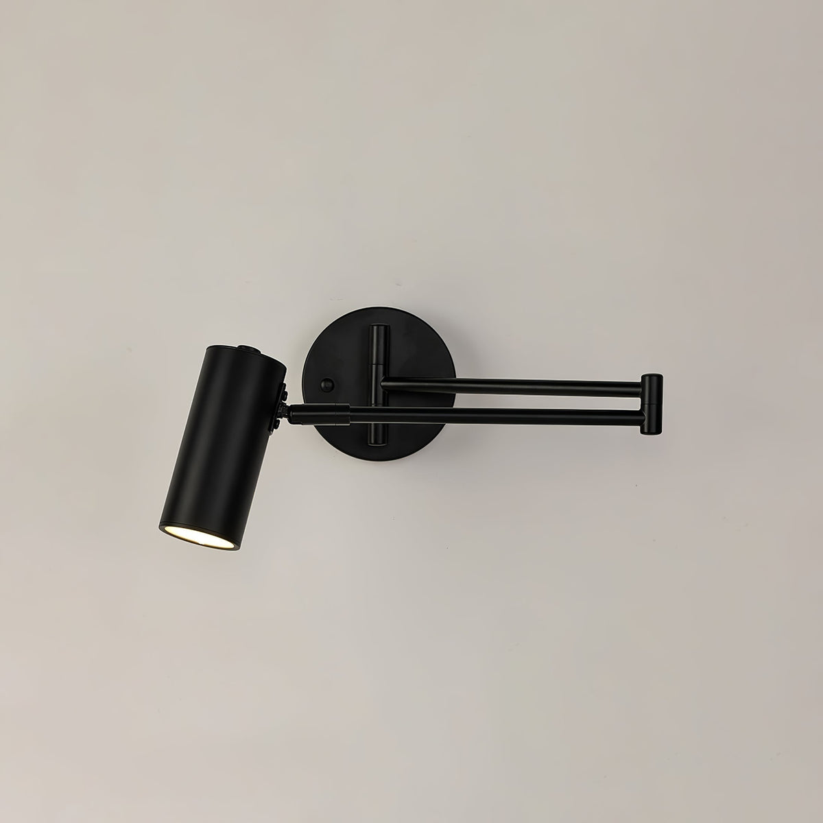 Aplique de pared con brazo oscilante ajustable