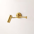 Aplique de pared con brazo oscilante ajustable