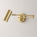 Aplique de pared con brazo oscilante ajustable