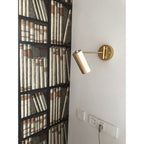 Aplique de pared con brazo oscilante ajustable