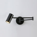 Aplique de pared con brazo oscilante ajustable