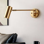 Aplique de pared con brazo oscilante ajustable