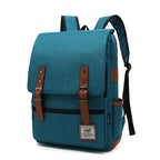Classic Backpack with Flap and Buckle Details
