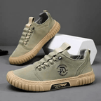Baskets flexibles à lacets pour hommes