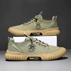 Baskets flexibles à lacets pour hommes
