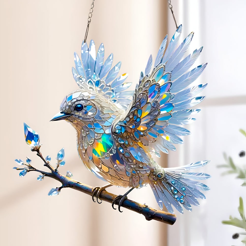 Stained-Glass Style Window Suncatcher