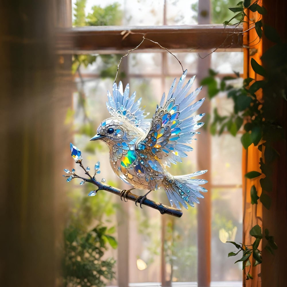 Stained-Glass Style Window Suncatcher
