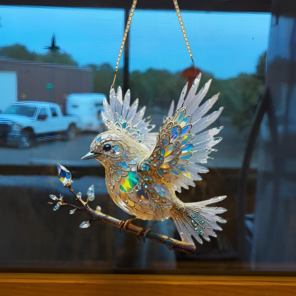 Stained-Glass Style Window Suncatcher